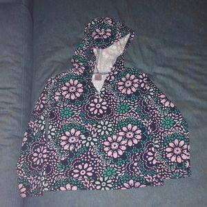 Girls hooded shirt